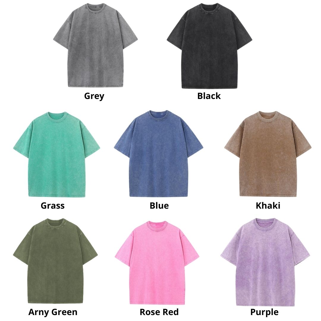 Mineral Wash T Shirt Color - Bad Omens Band Merch